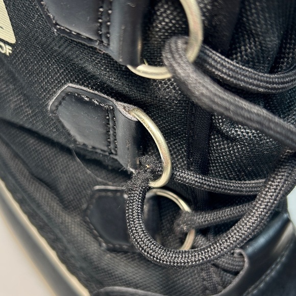 SOREL Black Boots Winter Shoes Yoot Pac Nylon Upper Waterproof Outdoor US Size 3 - Picture 12 of 12